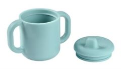 Beaba Kulplu Silikon Öğrenme Suluğu, Blue