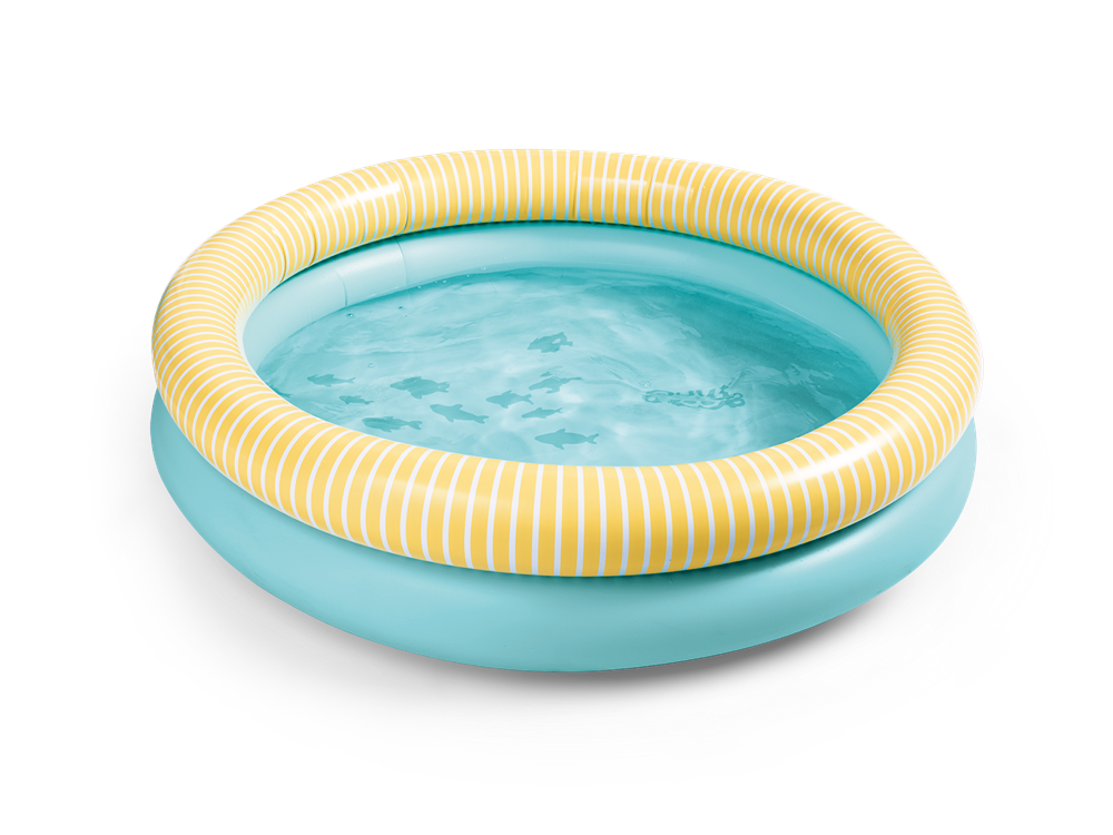 Quut Dippy Şişme Çocuk Yüzme Havuzu / Çap 80 / Banana Blue