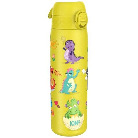 ION8 - Paslanmaz Çelik İnce Suluk - Ejderhalar - 600 Ml - Sızdırmaz