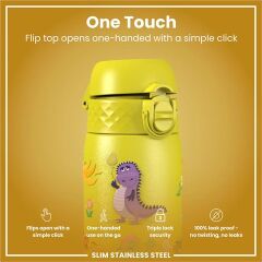 ION8 - Paslanmaz Çelik İnce Suluk - Ejderhalar - 600 Ml - Sızdırmaz