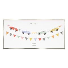 Meri Meri - Race Cars Garland - Yarış Arabaları Asılan Süs