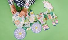 FLOSS & ROCK 80 Parça ‘’Bal Kabağı Arabası’’ Şekilli Yapboz / Fairy Tale *NEW