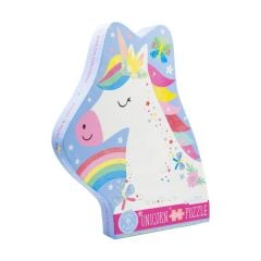 FLOSS & ROCK 40 Parça “Unicorn” Şekilli Yap-Boz / Rainbow Unicorn *YENİ*