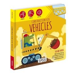 Construction Site Vehicles, Sound Book