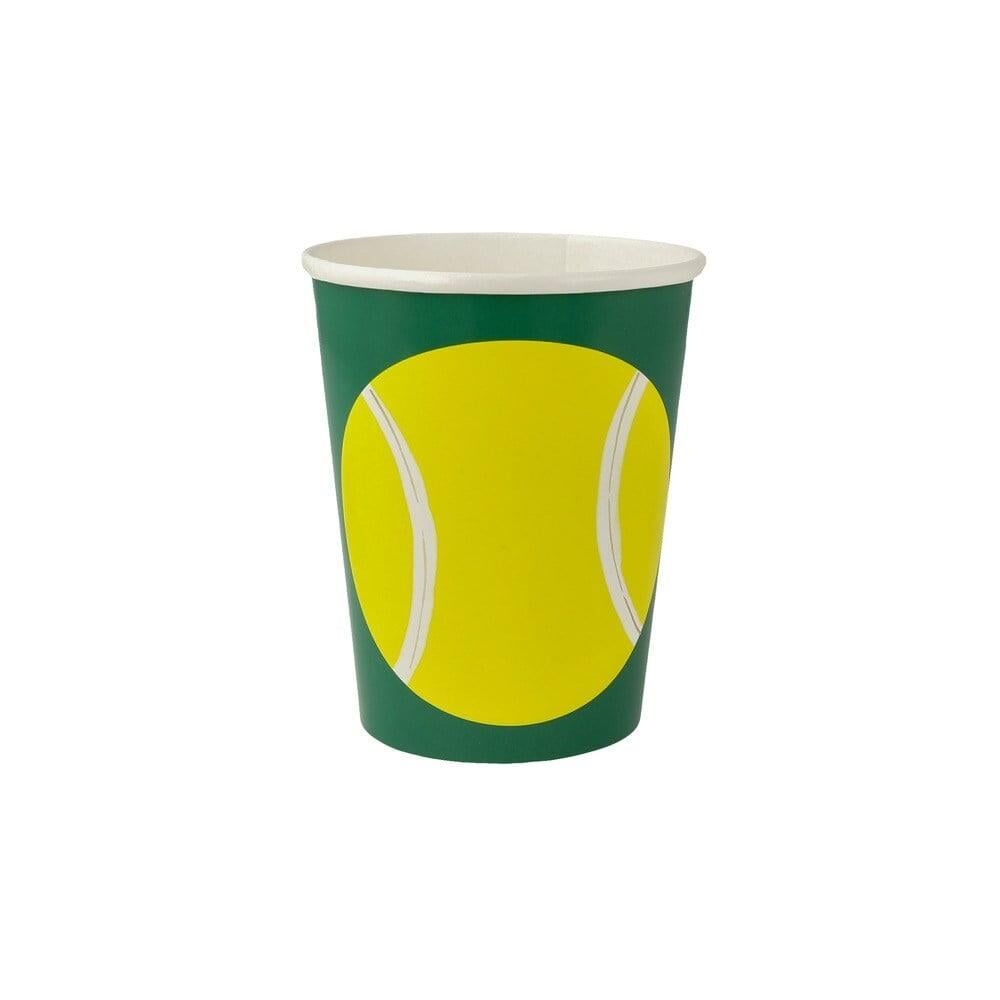 Meri Meri - Tennis Cups - Tenis Bardaklar - 8'Li