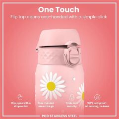 ION8 - Çocuk Su Termosu - Papatya - 320 Ml - Sızdırmaz