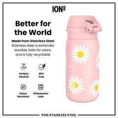 ION8 - Çocuk Su Termosu - Papatya - 320 Ml - Sızdırmaz