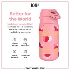 ION8 - Çocuk Su Termosu - Dondurma - 320 Ml - Sızdırmaz