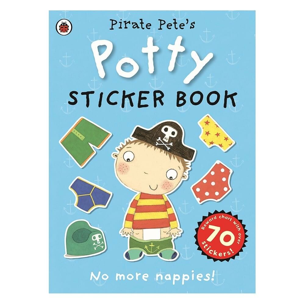 Pirate Petes Potty Sticker Activity Book