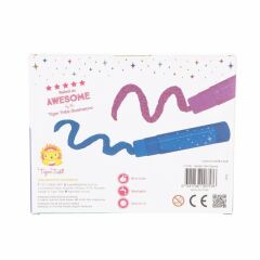 Tiger Tribe Metalik Pastel Boya Kalemi (8'li)