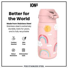 ION8 - Çocuk Su Termosu - Gökkuşağı - 320 Ml - Sızdırmaz