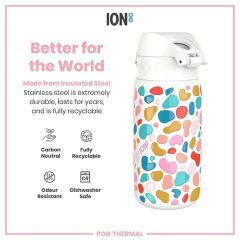 ION8 - Çocuk Su Termosu - Boya Lekesi - 320 Ml - Sızdırmaz