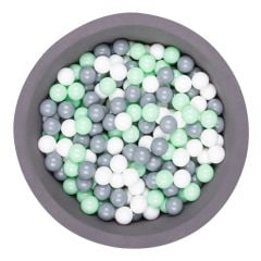 Top Havuzu, Gri & Mint