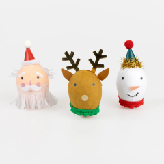 Meri Meri - Yeni Yıl Sürpriz Toplar - 3 Adet