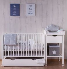 Kanvas Kutu Mini Boy- Gri