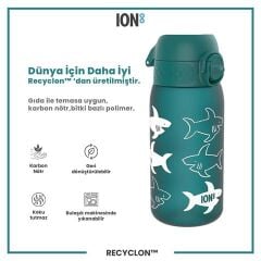 ION8 - Çocuk Suluk - Köpekbalığı - 350 Ml - Sızdırmaz - BPA İçermeyen