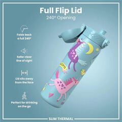 ION8 - İnce Su Termosu - Unicorn - 500 Ml - Sızdırmaz