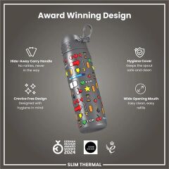 ION8 - İnce Su Termosu - Oyuncu - 500 Ml - Sızdırmaz