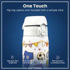 ION8 - İnce Su Termosu - Futbol - 500 Ml - Sızdırmaz