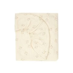 Nobodinoz Wabi Sabi Lastikli Çocuk Çarşafı, Brown Hoshi Birds