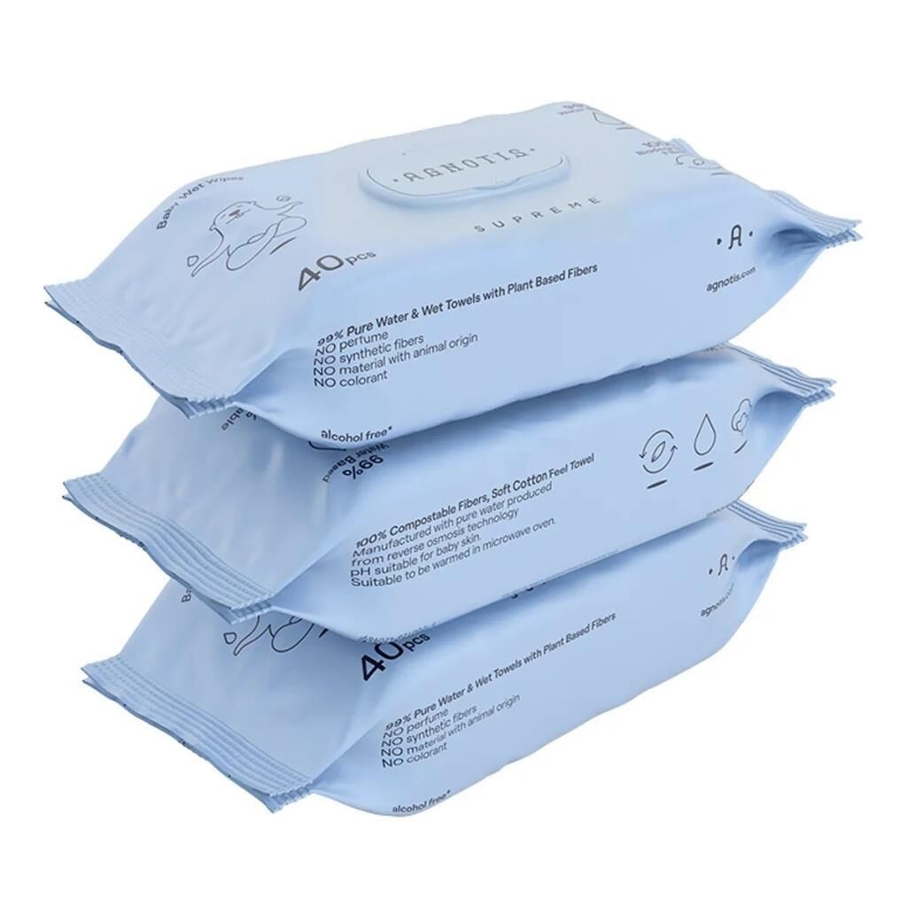 Agnotis Baby Supreme Islak Mendil (3'lü Paket)