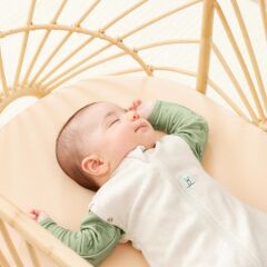 Ergo Pouch Organik Pamuklu Kundak (1.0 TOG), Oatmeal Marle