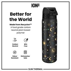 ION8 - İnce Su Termosu - Gökyüzü - 500 Ml - Sızdırmaz