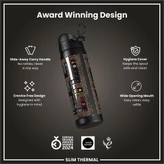 ION8 - İnce Su Termosu - Oyuncu - 500 Ml - Sızdırmaz