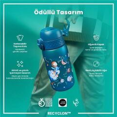 ION8 - Çocuk Suluk - Uzay - 350 Ml - Sızdırmaz - BPA İçermeyen