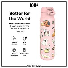 ION8 - İnce Su Termosu - Köpekler - 500 Ml - Sızdırmaz