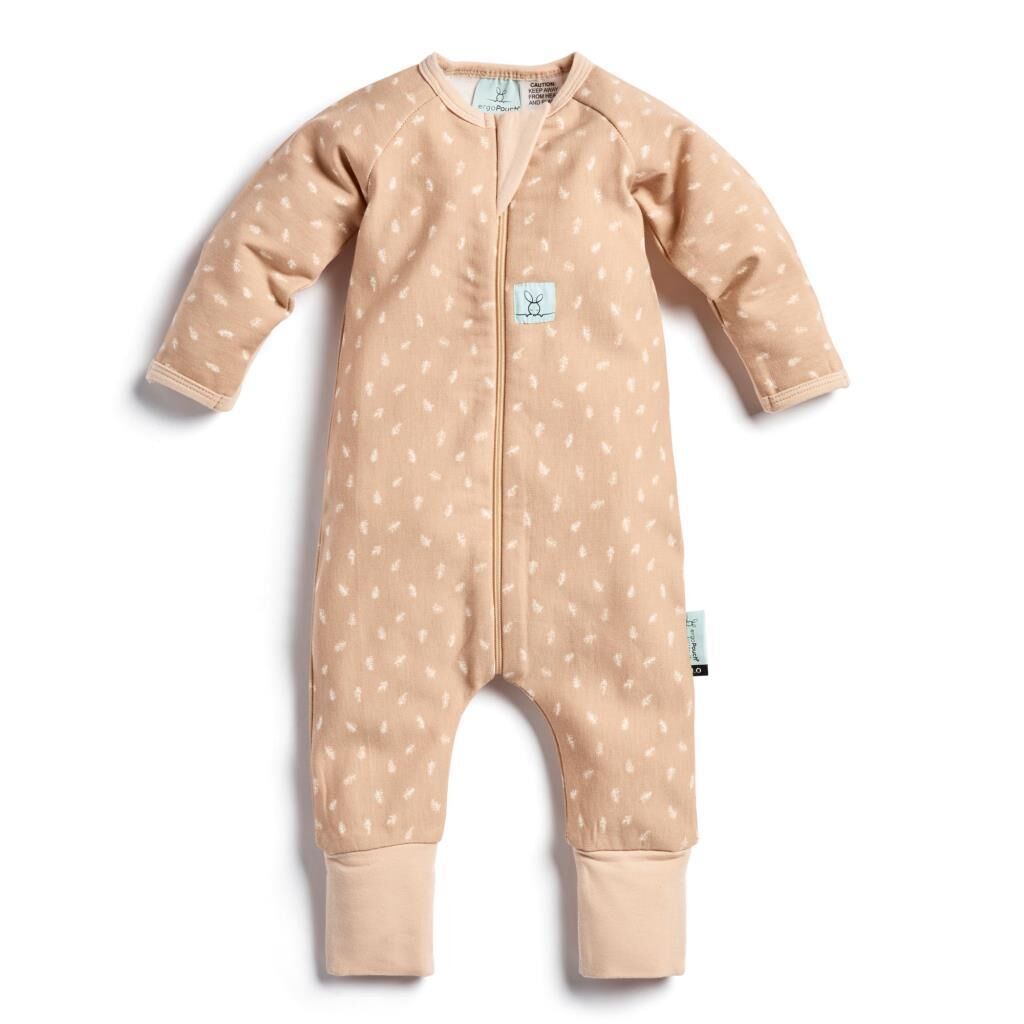 Ergo Pouch Organik Pamuklu Pijama Tulum (1.0 TOG), Golden