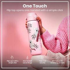 ION8 - İnce Su Termosu - Koala - 500 Ml - Sızdırmaz