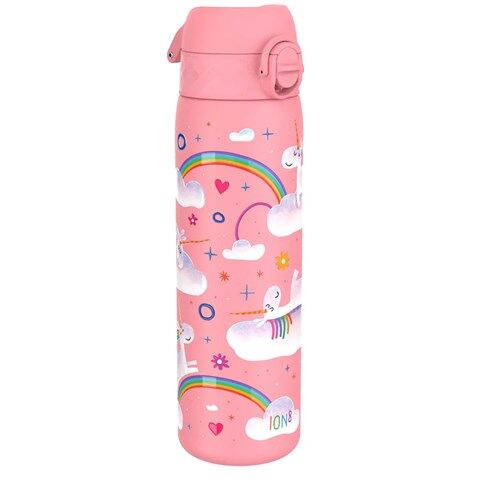 ION8 - İnce Su Termosu - Gökkuşağı Unicorn - 500 Ml - Sızdırmaz