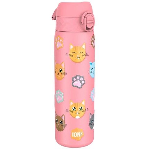 ION8 - İnce Su Termosu - Kediler - 500 Ml - Sızdırmaz