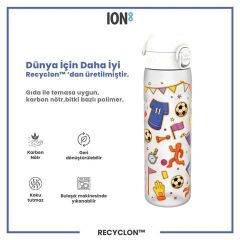 ION8 - İnce Suluk - Futbol - 500 Ml - Sızdırmaz - BPA İçermeyen