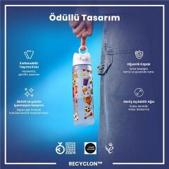 ION8 - İnce Suluk - Futbol - 500 Ml - Sızdırmaz - BPA İçermeyen