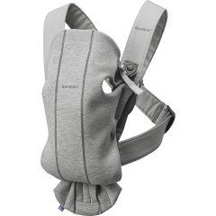 BabyBjörn Bliss Ana Kucağı & Kanguru Mini 3D Cotton Jersey Yenidoğan Seti / Light Grey