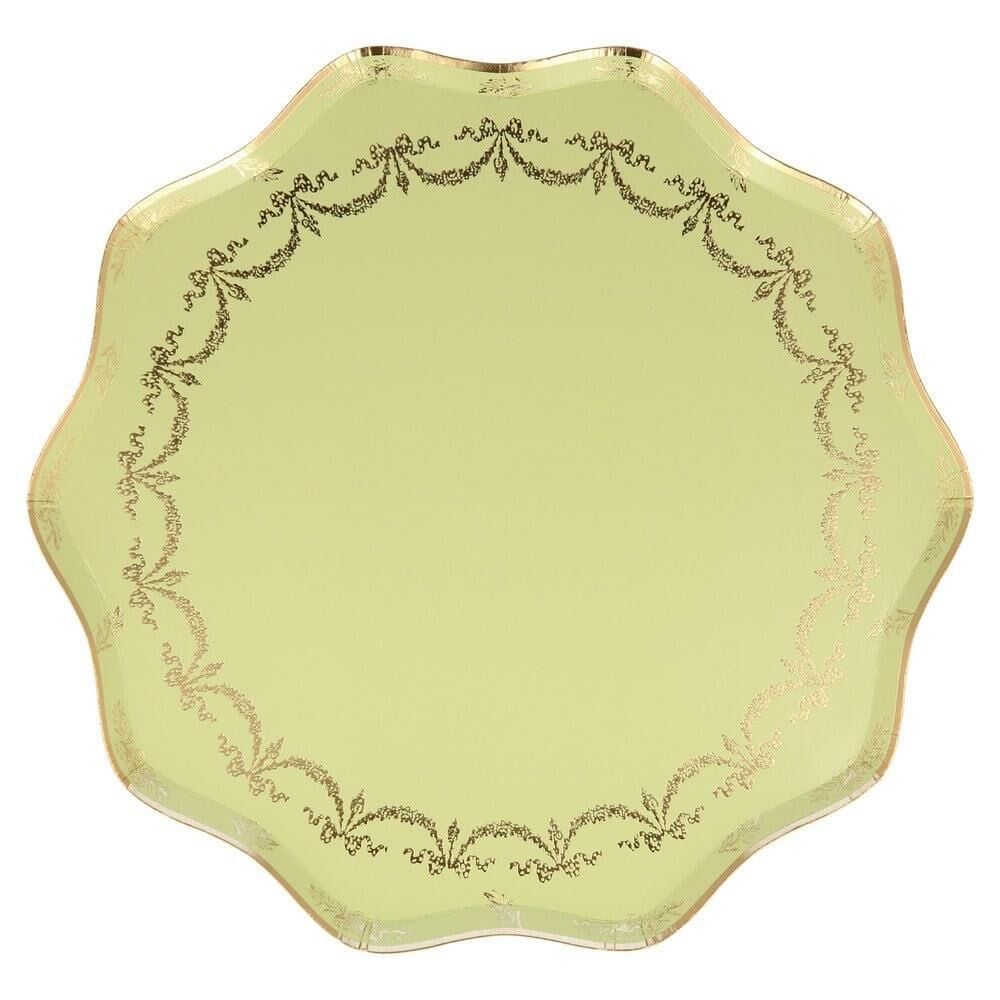 Meri Meri - Ladurée Paris Dinner Plates - Ladurée Paris Tabaklar - L - 8'Li