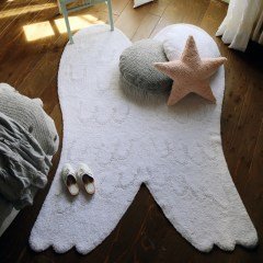 WINGS Beyaz Çocuk Halısı