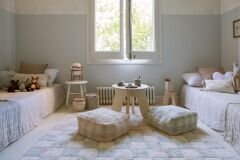 Lorena Canals Çocuk Odası Halısı, Kitchen Tiles Blue Sage (140X200)