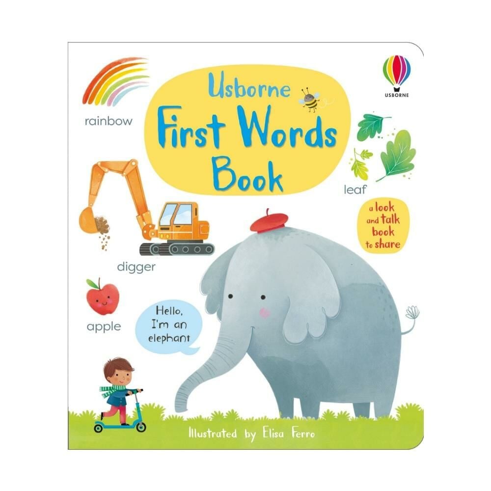 USB - Fırst Words Book