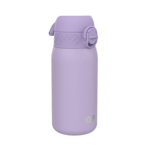 ION8 - Paslanmaz Çelik Çocuk Suluk - Açık Mor - 400 Ml - Sızdırmaz