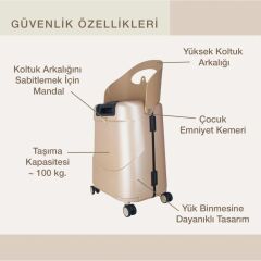 MiaMily Carry On Kabin Boy Valiz - Champagne Gold