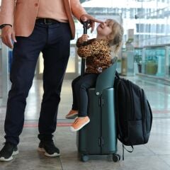 MiaMily Carry On Kabin Boy Valiz - Champagne Gold