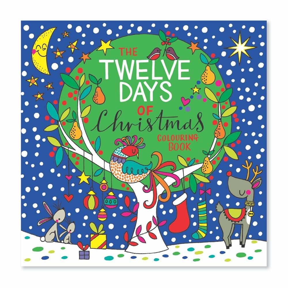 RACHEL ELLEN Boyama Kitabı / 12 days of Cristmas