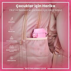 ION8 - Paslanmaz Çelik Çocuk Suluk - Uğur Böceği- 400 Ml - Sızdırmaz