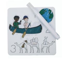 FLOSS & ROCK Renk Değiştiren Water Magic Kartlar/One World