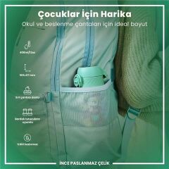 ION8 - Paslanmaz Çelik Çocuk Suluk - Çiftlik Hayvanları - 400 Ml - Sızdırmaz