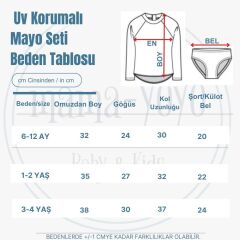 Mama Yoyo UV Korumalı Mayo Seti, Shell