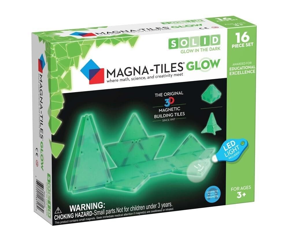 MAGNA-TILES® - Glow Manyetik Bloklar - 16 Parça